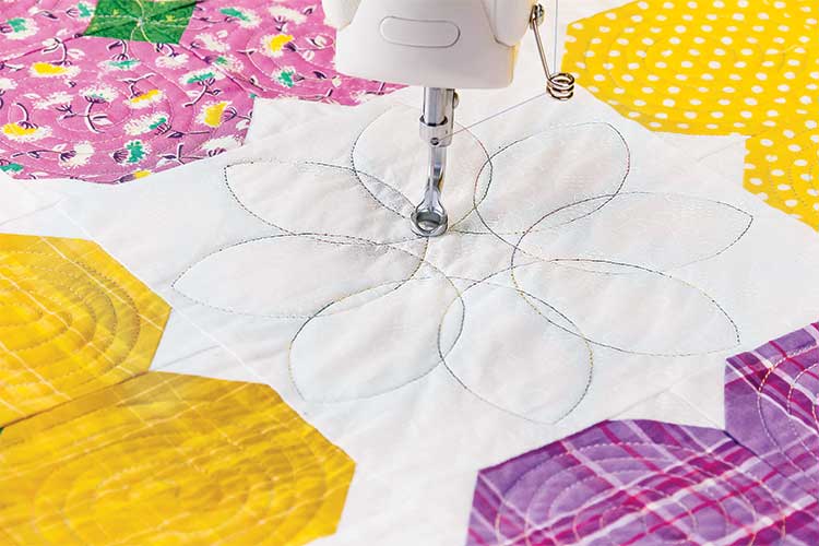 LET YOUR MACHINE DO THE SEWING - Automated quilting in your own home
