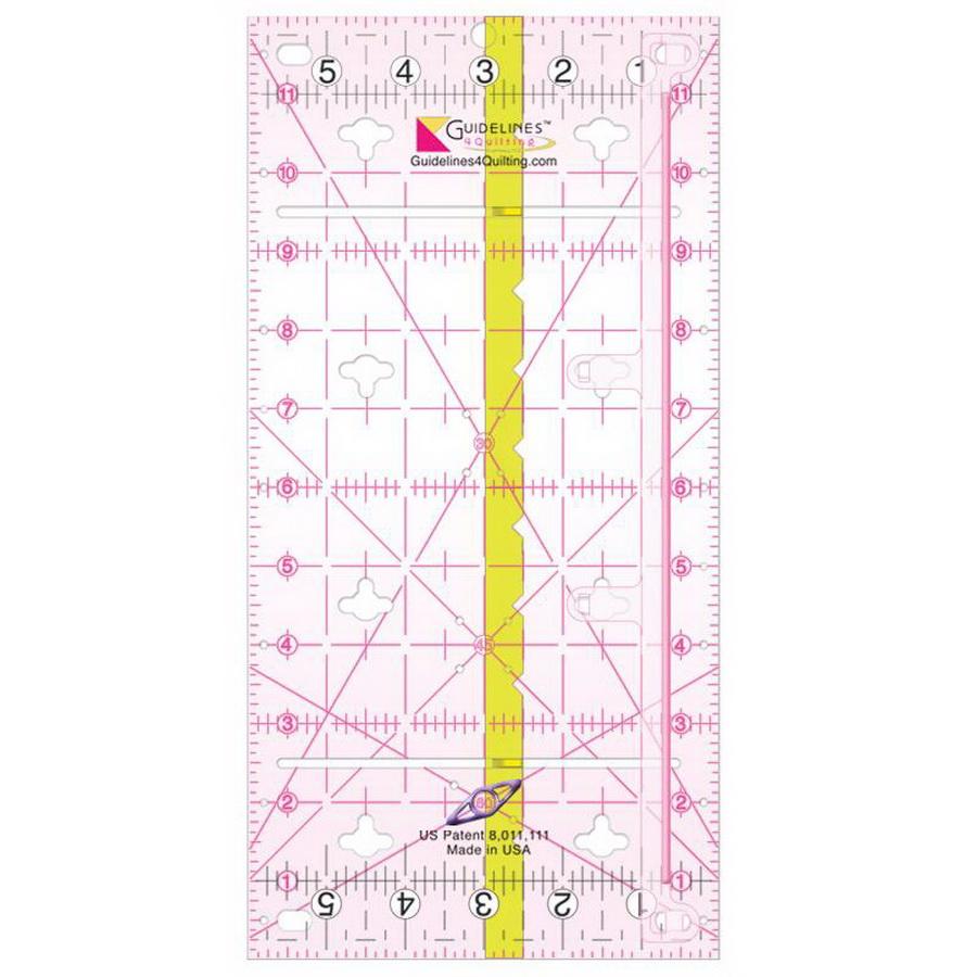 Guidelines 4 Quilting Seam Allowance Additions for Acrylic Rulers