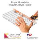 Guidelines 4 Quilting - Finger Guards for Regular Acrylic Rulers