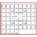 Guidelines 4 Quilting Open Hand Handle and Multi-Width Ruler Connector