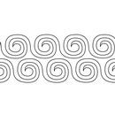 Groovy Board - 10in. Swirls Quilting Template