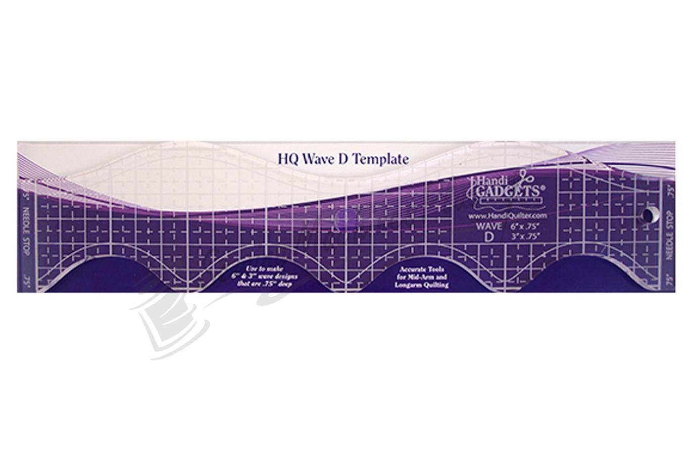 Handi Quilter, Oval Ruler C