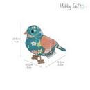 Pincushion - Bird Blue Aviary