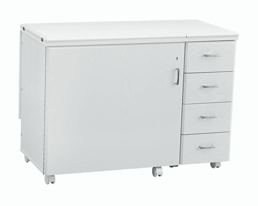 Inspira 4 Drawer Cabinet With Drop Leaf