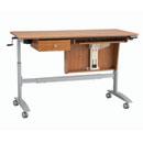Inspira Electric Multi-Lift Sewing Table - Oak