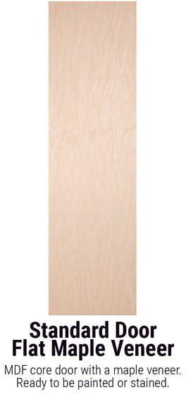 Flat Maple Door