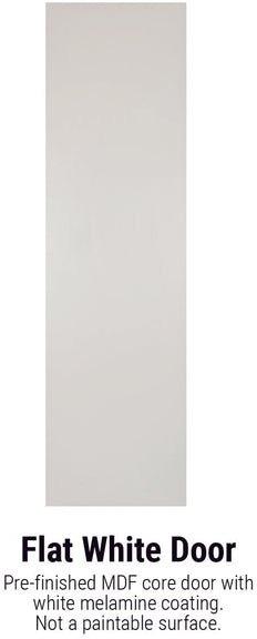Flat White Door