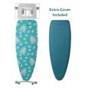 ironMATIK Space Surfer Premium Ironing Board in Pagoda Blue