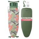 Space Maker Premium Ironing Board in Tropical Green