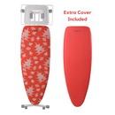 ironMATIK Space Surfer Premium Ironing Board in Pagoda Orange