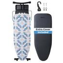 ironMATIK Space Maker Premium Ironing Board in Chintamani Blue