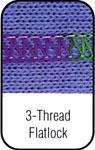3 Thread Flatlock Stitch