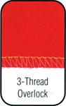 3 Thread Overlock Stitch
