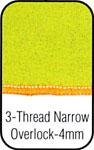 3 Thread Narrow Overlock 4mm