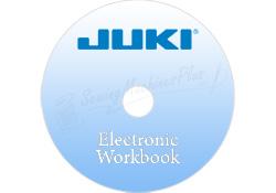 BONUS ITEM! Juki Serger Electronic Workbook CD