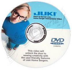 BONUS ITEM! Juki Serger Instructional DVD Video