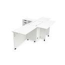 Kangaroo Sewing Furniture Outback Electric Or XL Hydraulic Lift Sewing Cabinet (Available in Teak, White or Gray)
