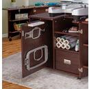 Koala Studios Heritage Embroidery Center Sewing Cabinet (Available in Teak or White)