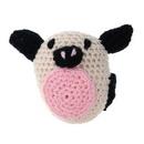 Leisure Arts Crochet Pudgies Kit - Cow