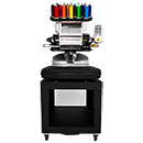 Melco Bravo X Single Head 16 Needle Machine with DesignShopLite V9Design Shop Lite Software