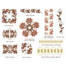 Momo-Dini Embroidery Designs - Ornamental Flowers (0400107)