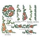 Momo-Dini Embroidery Designs - Lotuses (0400109)