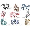 Momo-Dini Embroidery Designs - Stallions 2 (0800155)