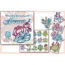 Momo-Dini Embroidery Designs - Flowerets 4 (1400178)