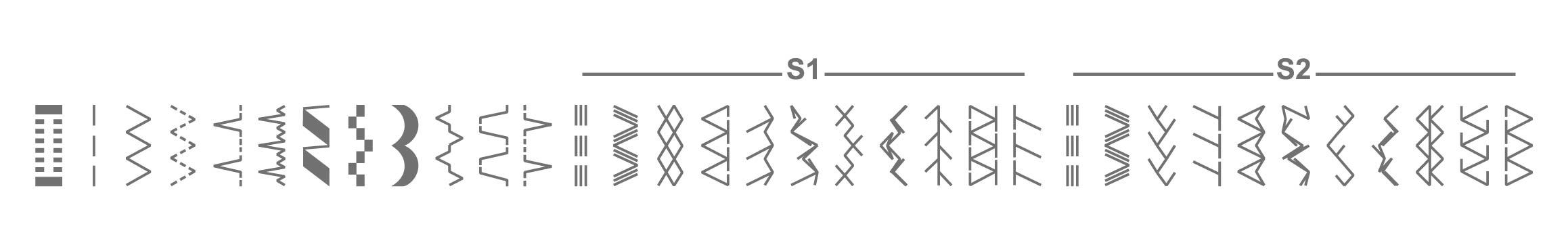 K132A Stitch Patterns