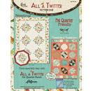 New Leaf Stitches All a Twitter Patter Duo II Nesting Quilt Fabric Kit