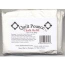 Quilt Pounce Chalk One 4oz. WHITE Chalk Refill (chk8w)