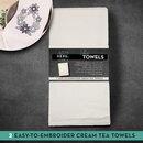 OESD Tea Towel Cream 20" x 28" - 2 Pack