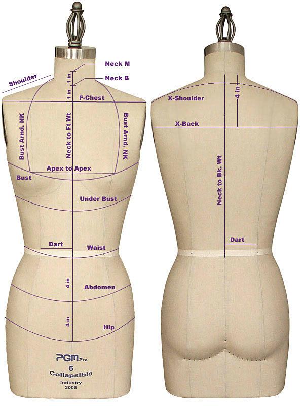 How to Measure PGM Dress Forms