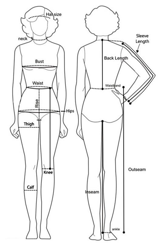 How to measure the Female Body