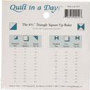 Quilt in a Day Triangle Square Up Ruler 6.5in (7066Z)