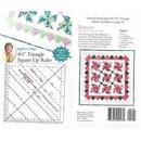 Quilt in a Day Triangle SquareUp Ruler 4.5in (QD2043)
