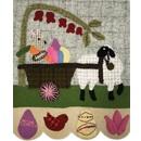 Quilter's Paradise Simply Sheep April Pre-Cut Wool Kit