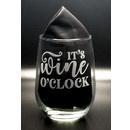 Stemless Glass - Wine O Clock