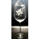 Wine Glass - Block Star