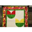 Ready to Sew Tulip Wall Hanging Pre-cut Quilt Kit