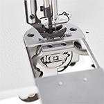 Reliable 4210SW Single Needle Lockstitch Walking Foot Sewing Machine and Uberlight 3100TL Light Lamp