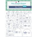 Riley Blake Designs - Bee Happy Sew Simple Shapes Templates