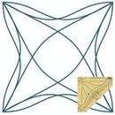 Westalee Design Flying Bell Curve Triangle Templates London Collection 6in