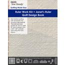 Sew Steady New Ruler Work Kit & Janet's Ruler Quilt Design Book