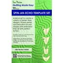 Sew Steady Spin-an-Echo Template Set of 4