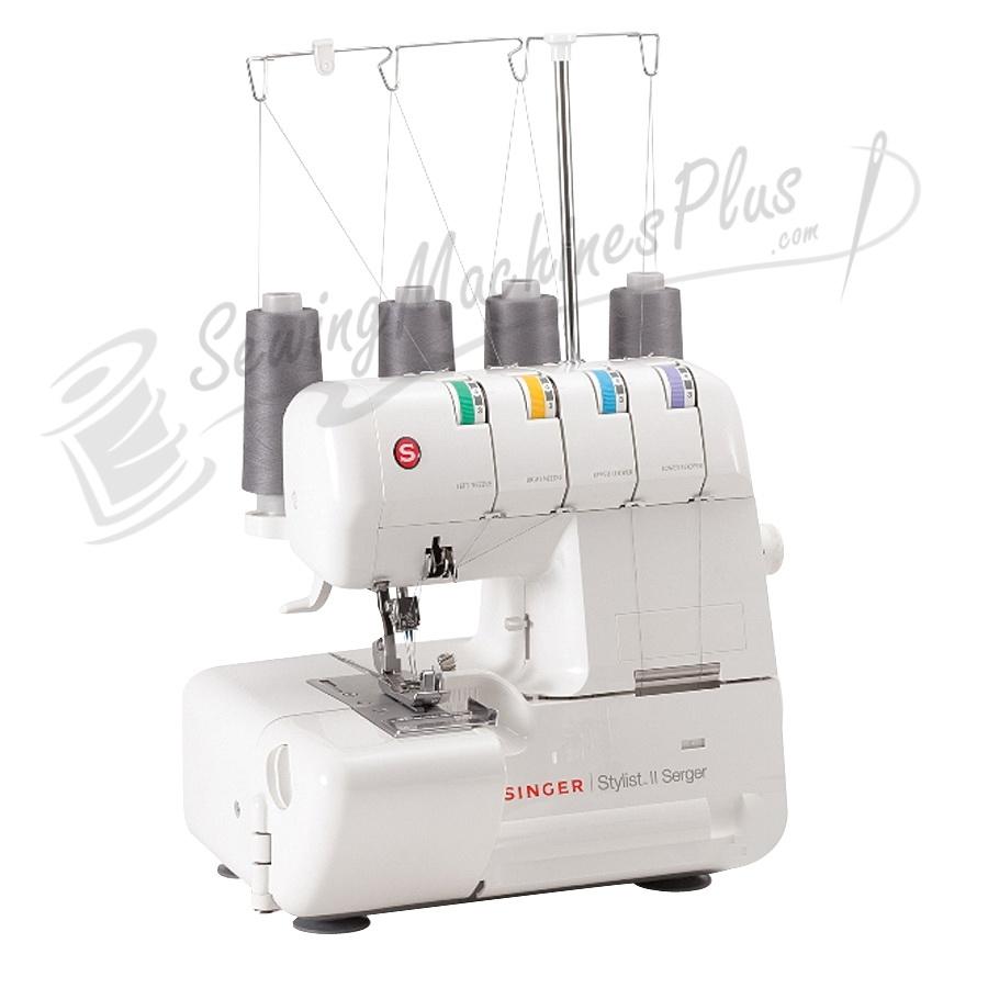 Singer 14J250 Stylist II Serger With Differential Feed And 2/3/4 Thread  Capacity