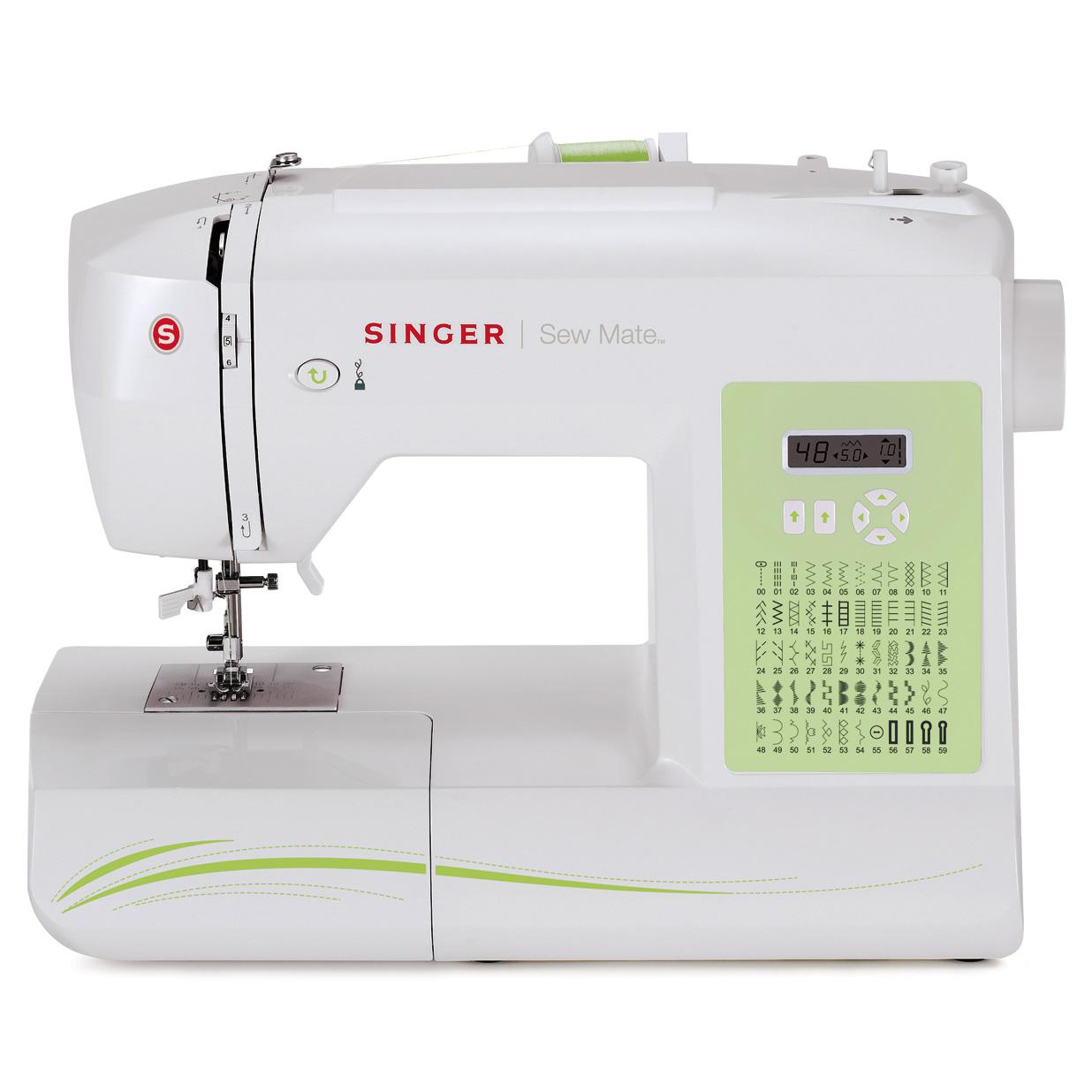 SINGER Fashion Mate 3333 Sewing Machine Button Zipper Overlock 23