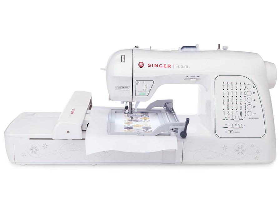 singer futura embroidery machine covers