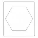 Sizzix Bigz Die - Hexagon, 2 1/4" Sides (M&G)