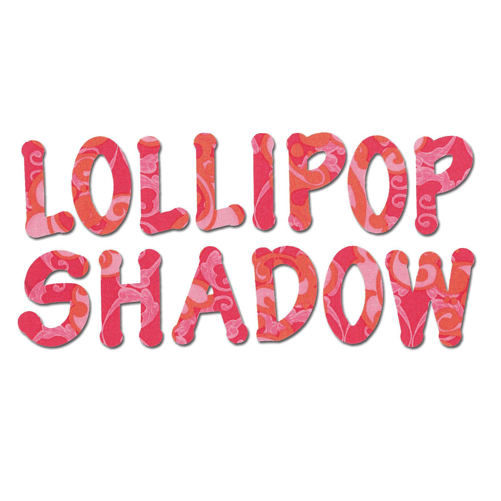 Sizzix Bigz Lollipop Shadow alphabet Capital 4-die Set #657892 Retail $79.99 